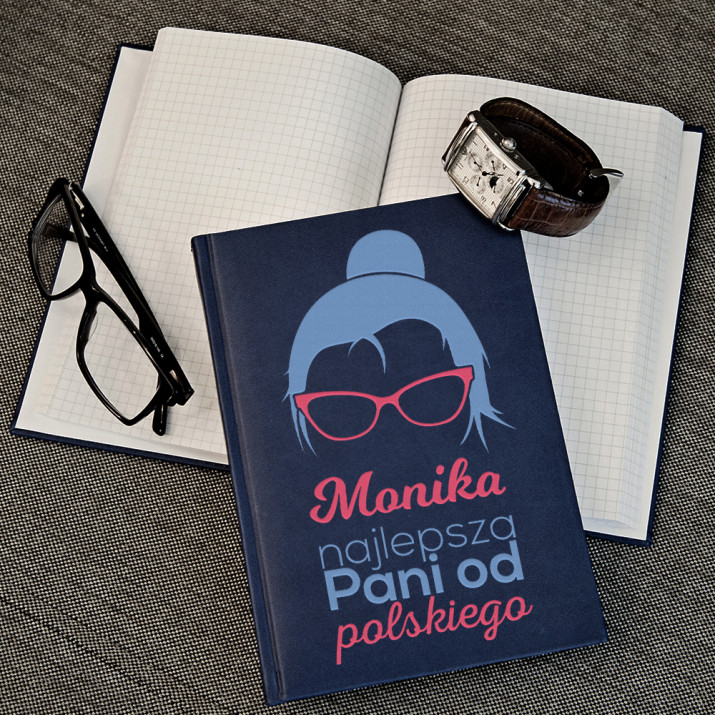 Najlepsza Pani - notatnik A5 z nadrukiem